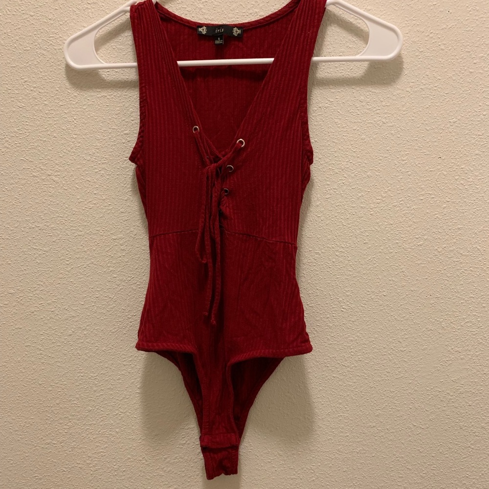 Ruffled bodysuit